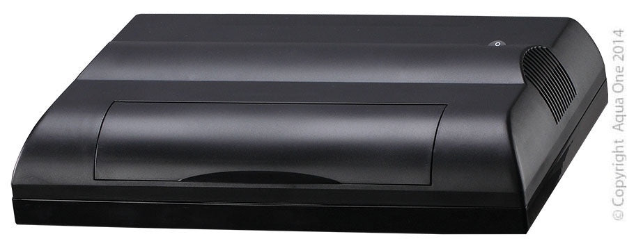 Aqua One EcoStyle 32 Complete LED Aquarium Light Unit - Black | Energy Efficient Fish Tank Lighting for Freshwater & Planted Aquariums | Perfect for Home, Office & Aquatic Shops