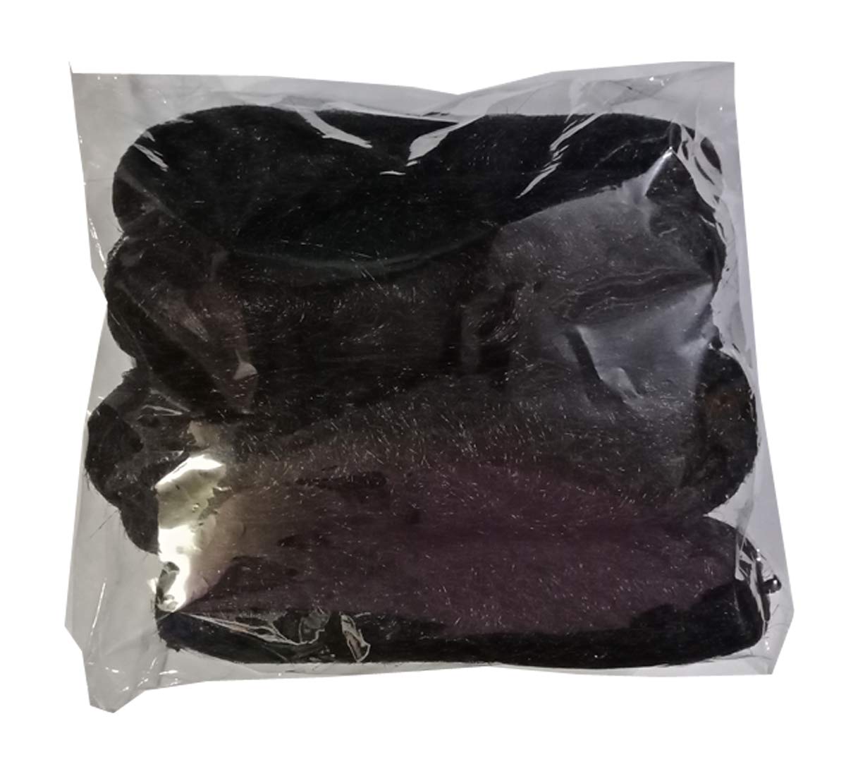 Pooja Enterprises MassyHair Pack - 3 Pack Black Natural Hair Puffs & Juda Maker Hair Accessories for Women - Perfect for Weddings, Parties & Everyday Styling