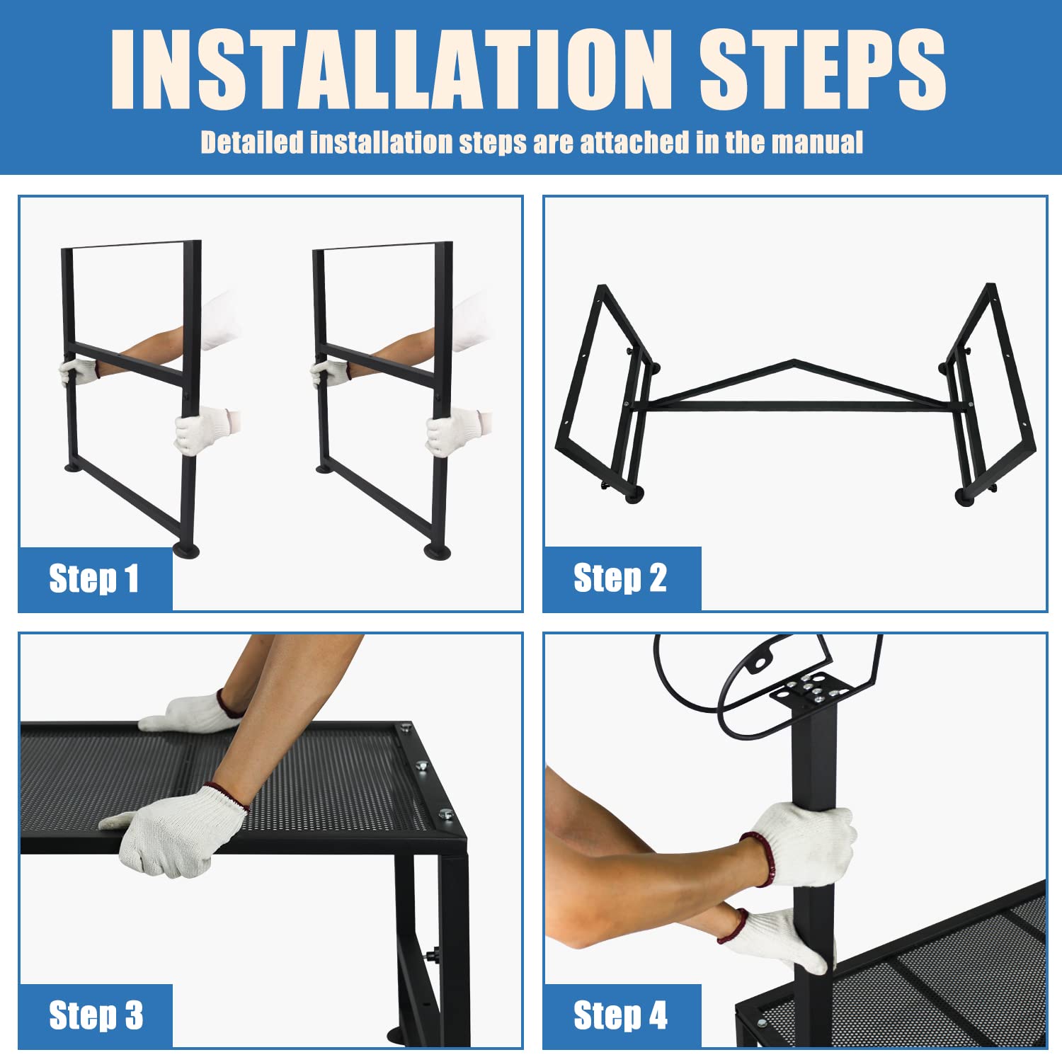 Adjustable Metal Goat Milking Stand for Sheep & Livestock - Heavy Duty Trimming & Shearing Stand with Adjustable Headpiece & Height (Black) - Perfect for Farm, Ranch & Homestead Use