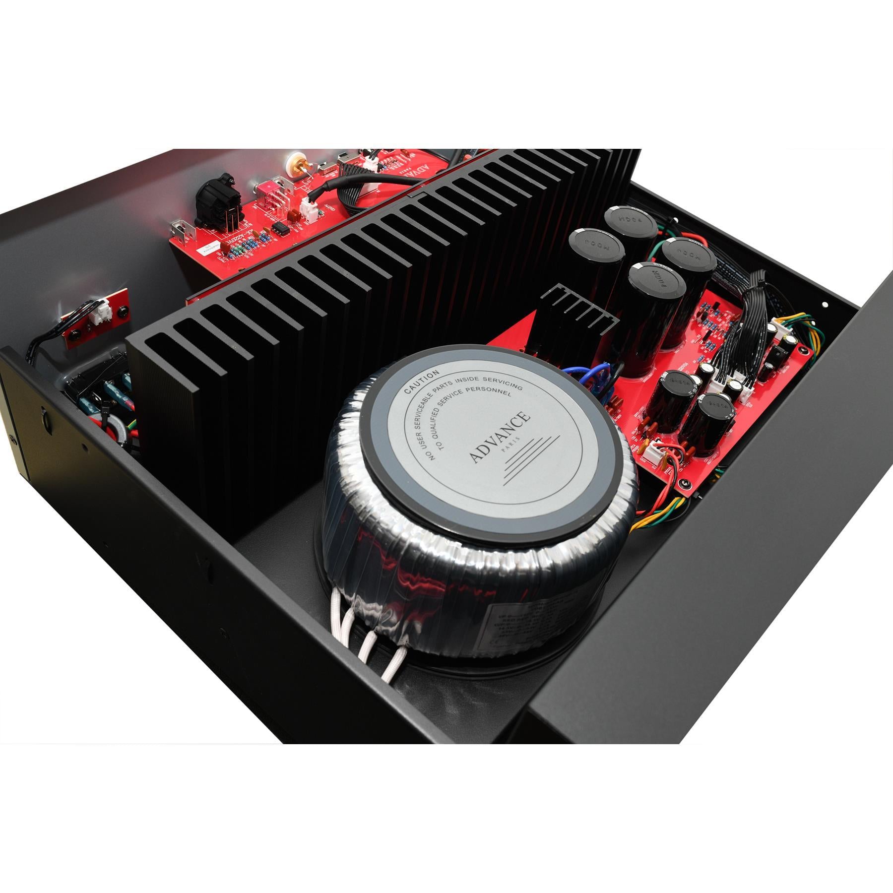 Advance Paris X A220 EVO Hi-Fi Stereo Power Amplifier - High Performance Audio System for Home Theater & Music Listening