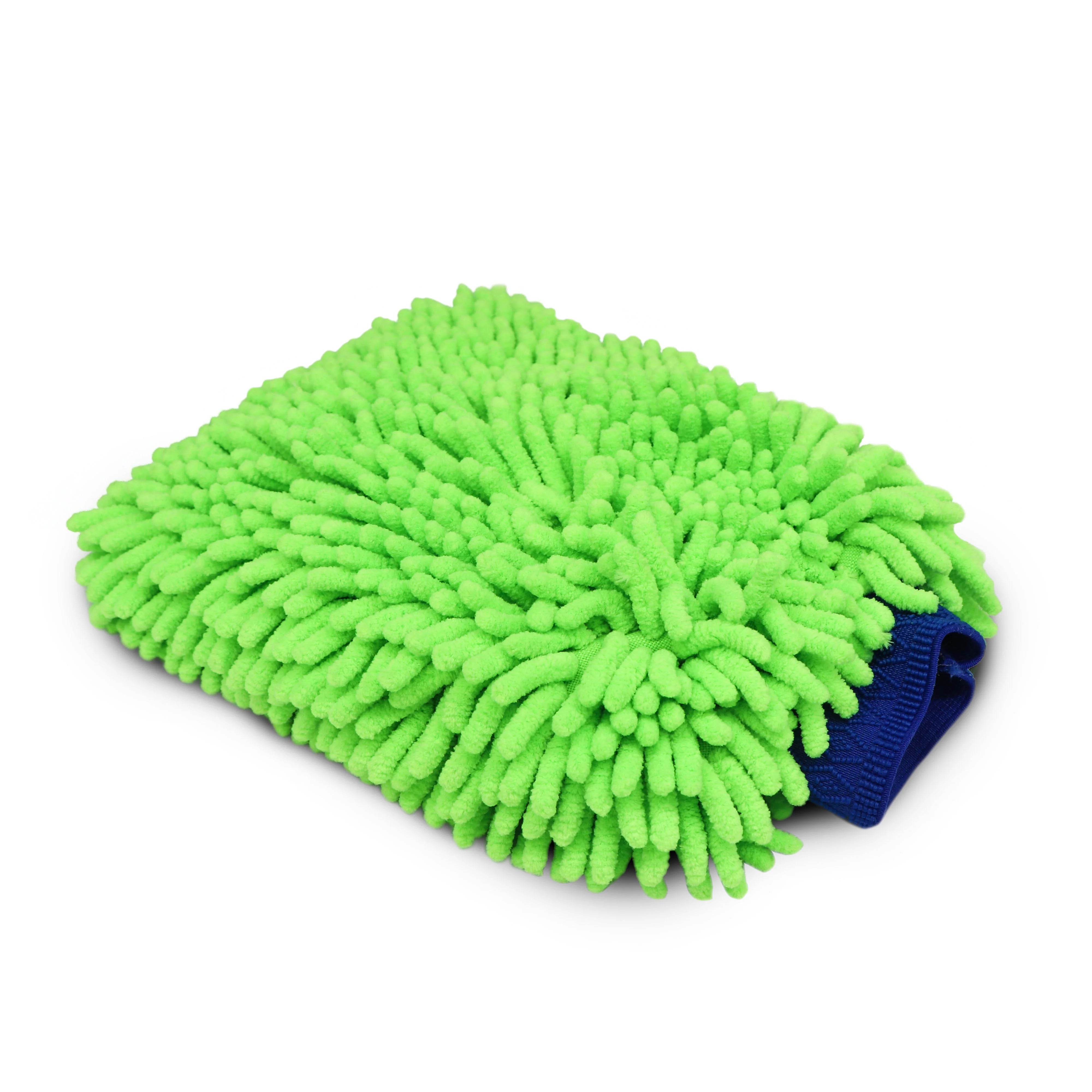 Premium Microfiber Wash Mitt for Cars - Ultra Soft Cleaning Glove for Auto Detailing, Washing & Waxing (Great for Vehicles, Motorcycles & Household Cleaning)