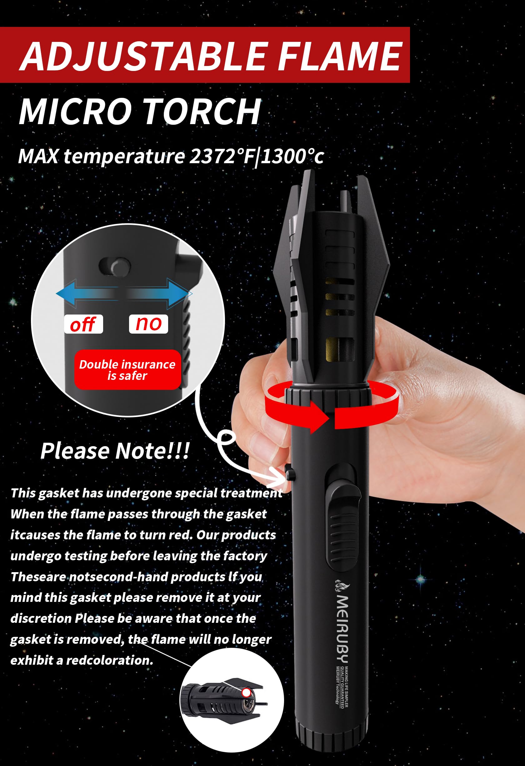Valentine's Day Torch Lighter Gift Set for Men & Women - Lightsaber Butane Flame Lighter for Dad, Grandpa, Stepdad - Cool Birthday Gadgets for Him 2025 - Perfect for Camping, BBQ, Outdoor Adventures & Special Occasions