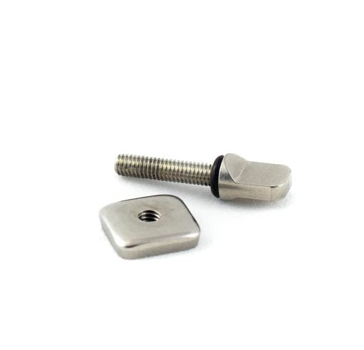 Blu Wave Fin Screw & Washer Set - Stainless Steel Marine Hardware Kit for Boat, Dock, and Watercraft Repair - Perfect for Saltwater and Freshwater Applications