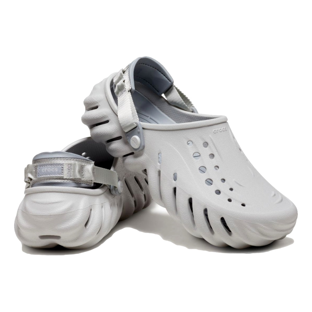 Crocs 303 UA Echo Clog in Grey - Comfortable & Lightweight Slip-On Shoes for Men & Women - Perfect for Indoor, Outdoor & Garden Use