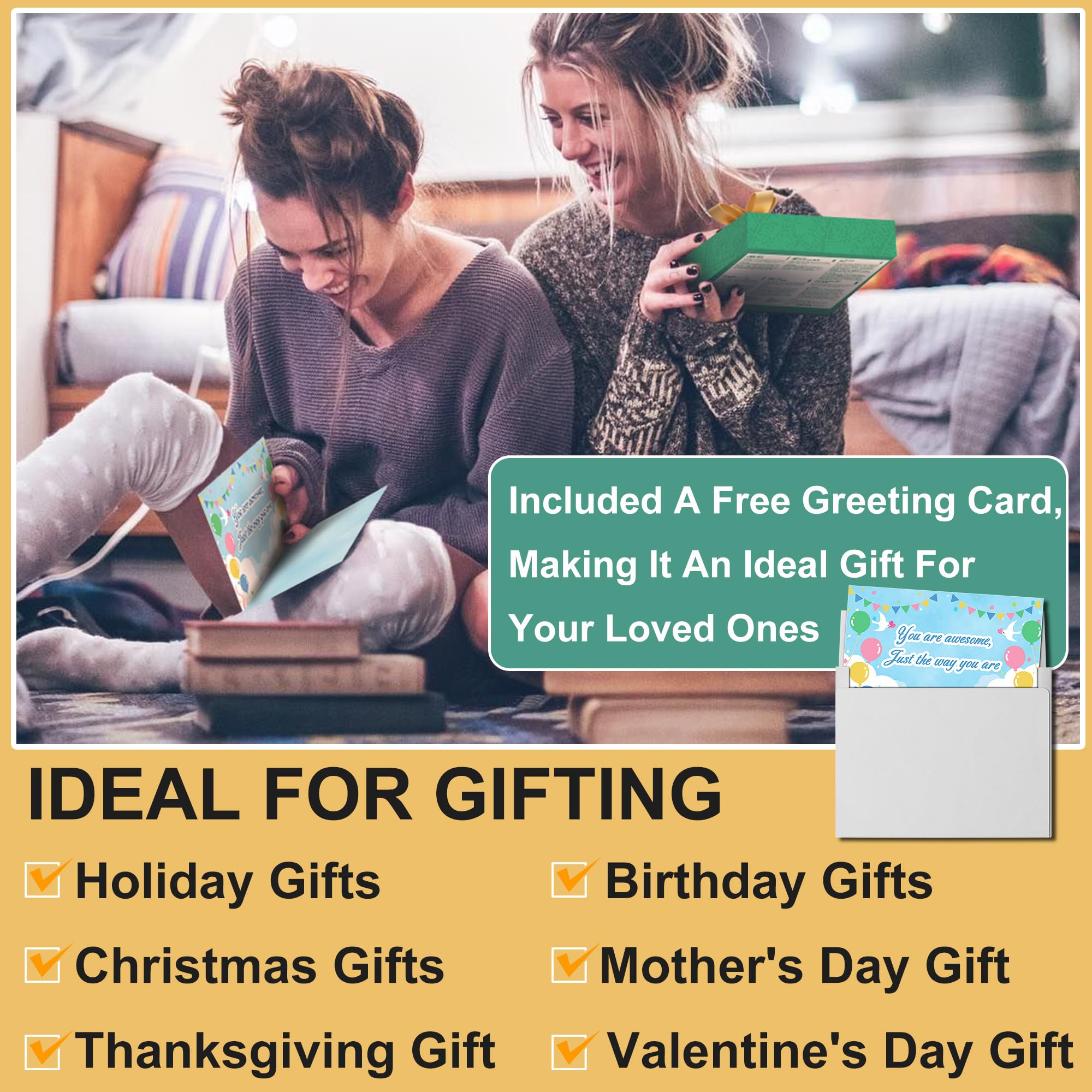 Best Anti-Aging Skincare Set for Women & Teens - Niacinamide Retinol Serum, Hyaluronic Acid Face Serum - Complete Facial Care Routine Kit - Perfect Christmas Gift for Her - Ideal for Daily Use & Special Occasions