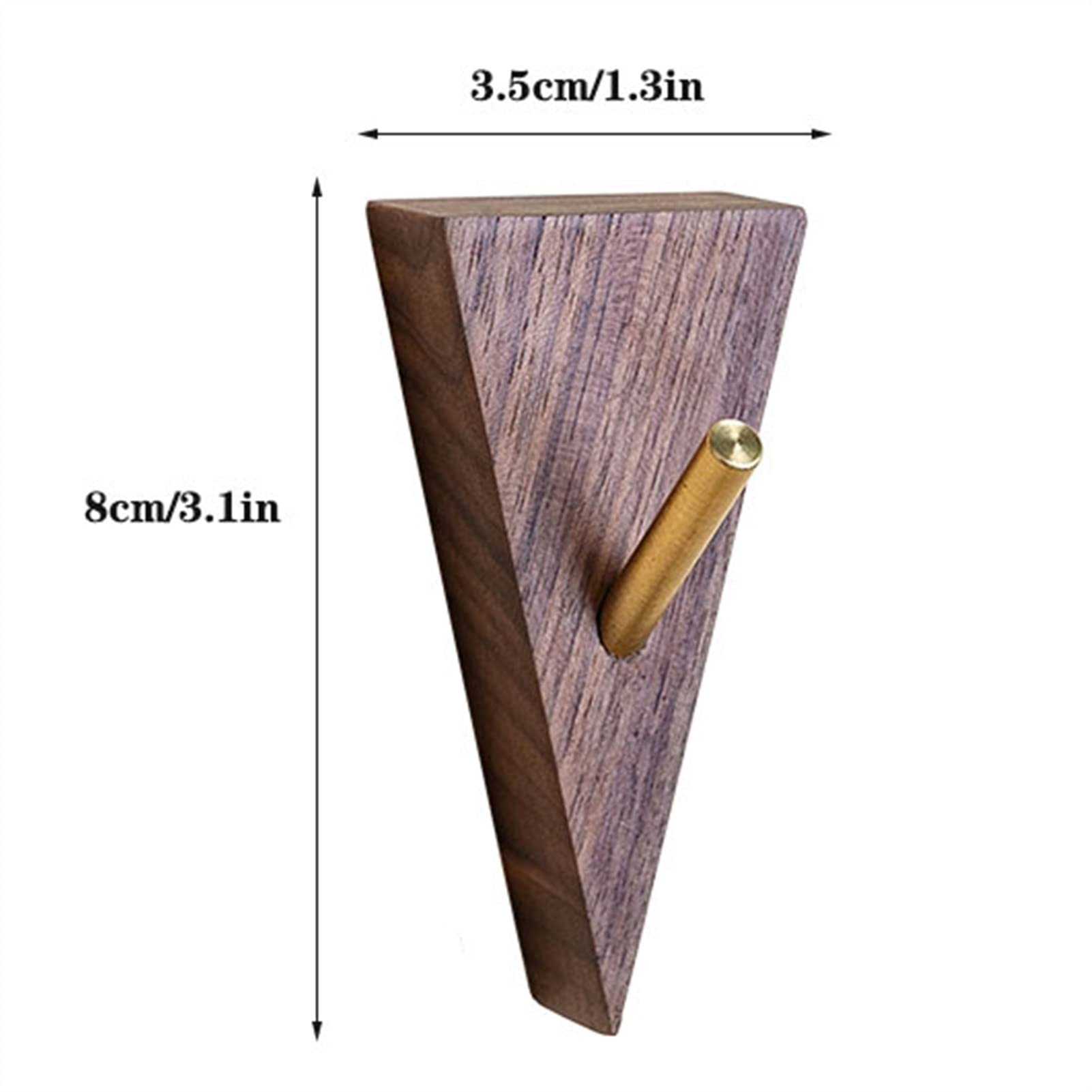 Wooden Wall Mounted Coat Rack with Hooks & Shelf - Space Saving Entryway Organizer for Living Room, Bedroom, Bathroom & Porch - Perfect for Hanging Coats, Hats, Bags & Towels (Color B)