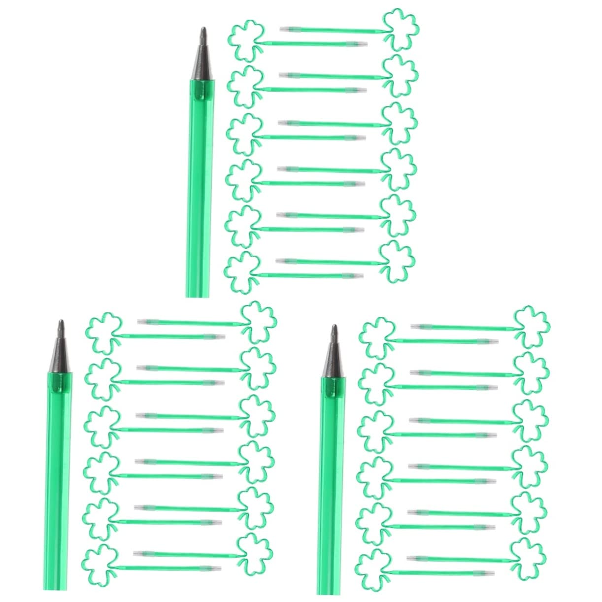 NUOBESTY 3 Sets Cute Ballpoint Pens for Kids - Novelty Shape Lifelike Design Writing Pens for Children & Students (20pcs x 3) - Perfect for School, Homework, Gifts & Office Supplies
