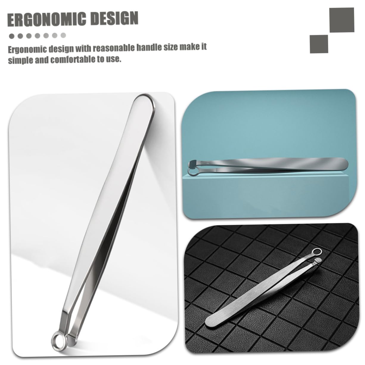 Stainless Steel Nose Hair Trimmer & Clipper - Precision Nose Hair Removal Tool for Men & Women - Perfect for Grooming, Travel & Personal Care