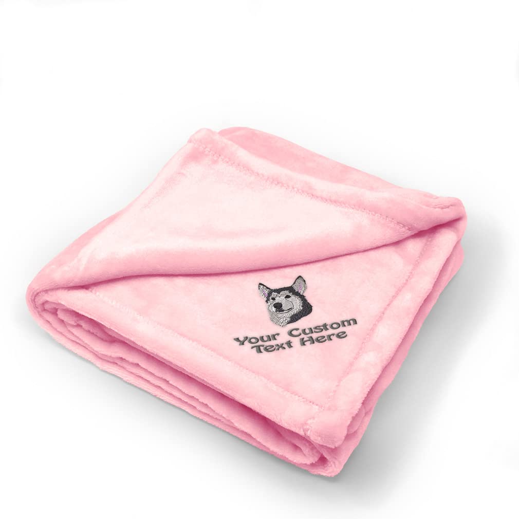 Soft & Cozy Siberian Husky Baby Blankets for Boys & Girls - Breathable Polyester Nursery Bedding Set - Perfect for Cribs, Strollers & Baby Showers Gifts