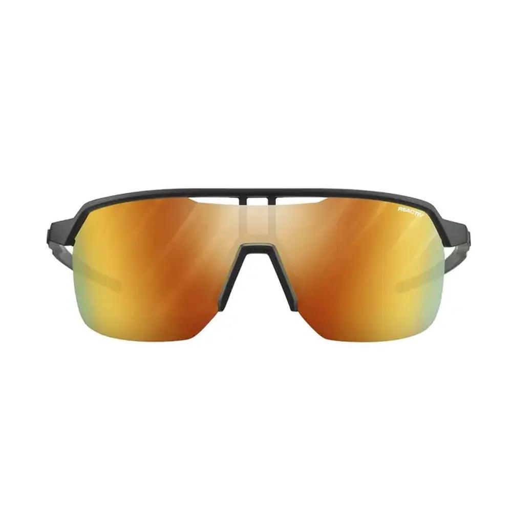 Julbo Frequency Reactiv P1 3 LAF Sunglasses - Black/Grey Polarized Ski Goggles for Men & Women - UV Protection for Snowboarding, Cycling & Outdoor Sports