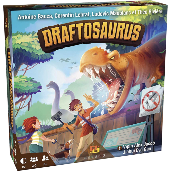 Draftosaurus Board Game - Fun Dinosaur-Themed Strategy Game for Family & Friends | Perfect for Game Nights, Parties & Kids' Playtime
