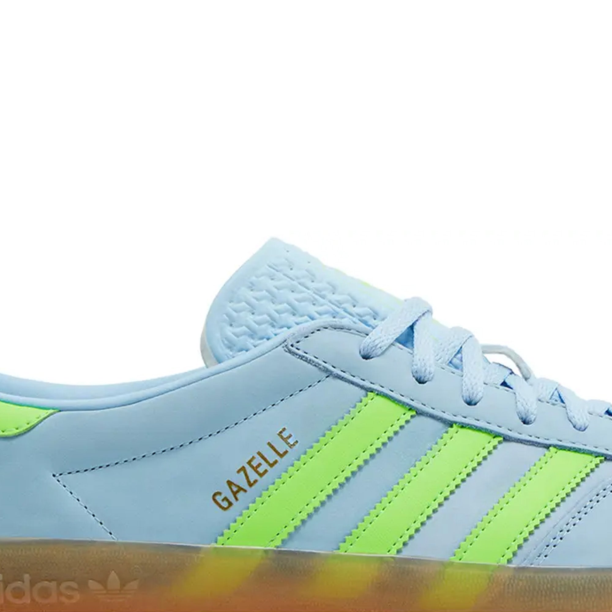 Adidas Gazelle Indoor 'Clear Sky Solar Green' Women's Sneakers 2024 - Comfortable Casual Shoes for Running, Gym & Everyday Wear