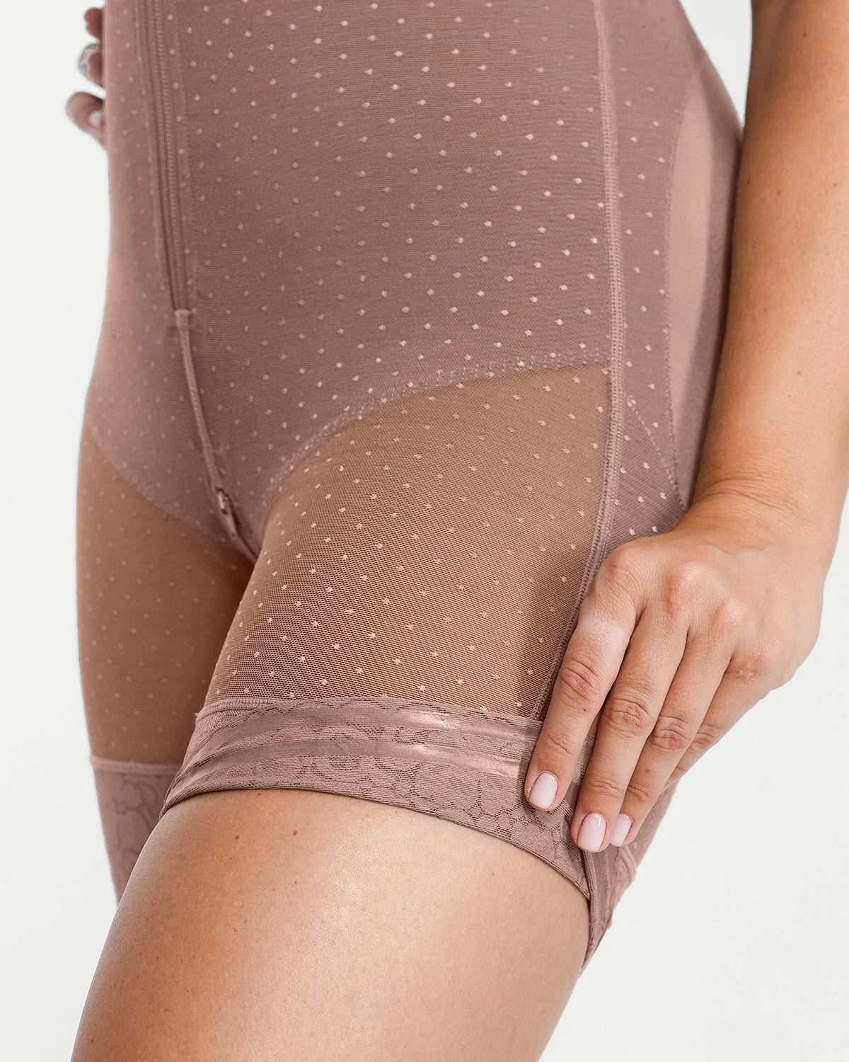 AirSlim® High Waist Butt Lifting Polka Dot Shorts for Women - Sexy Tummy Control Shapewear - Perfect for Workout, Yoga & Summer Outfits
