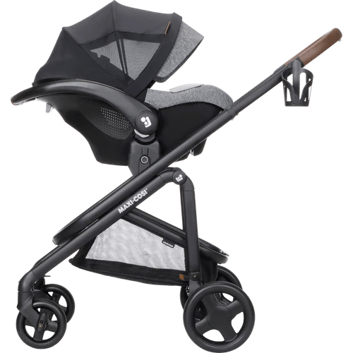 Maxi Cosi Tayla Max 5-in-1 Convertible Travel System Stroller with Car Seat - Lightweight Baby Stroller for Newborn to Toddler | Perfect for Shopping, Travel & Daily Walks