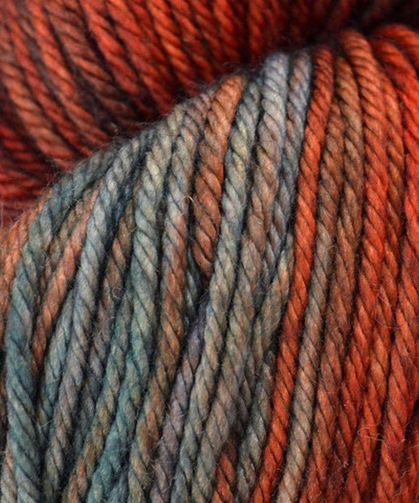 Malabrigo Rios Aquamarine 100% Superwash Merino Wool Worsted Weight Yarn - Soft Knitting & Crochet Yarn for Sweaters, Scarves, and Blankets