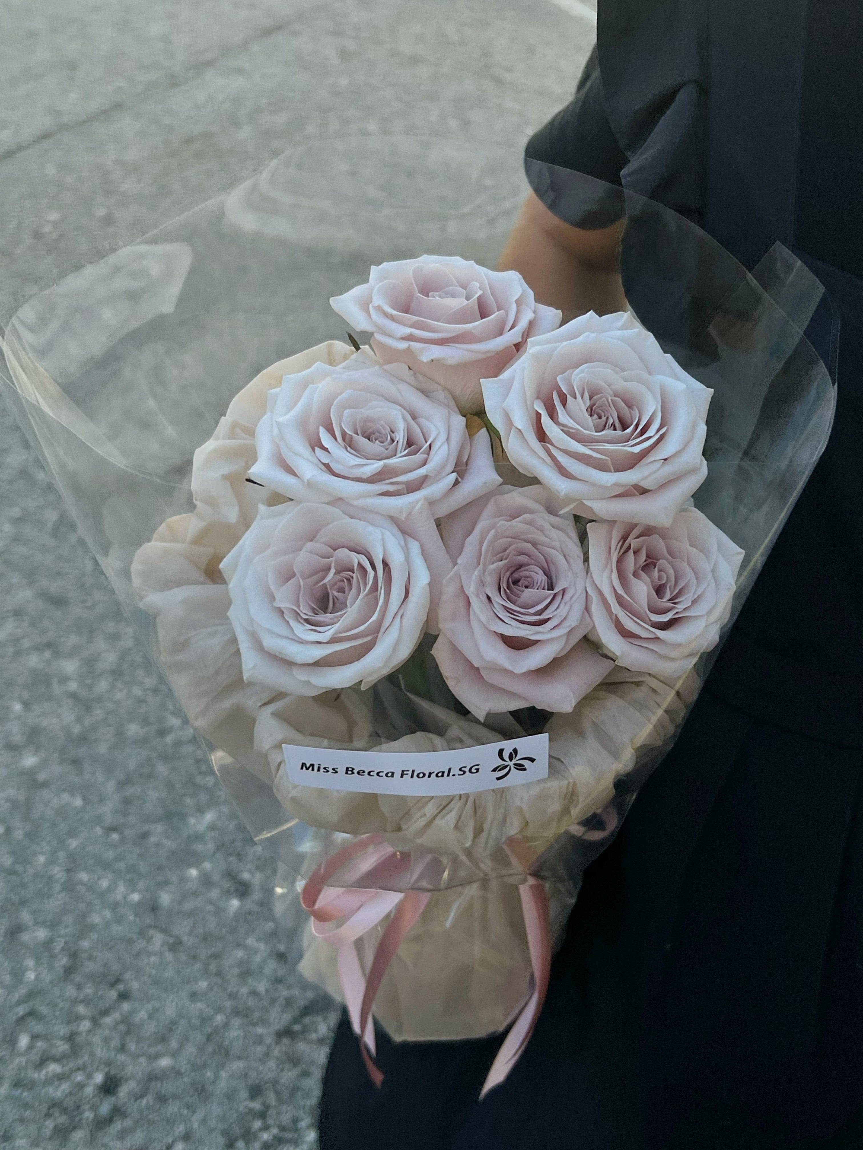Korean Style Manta Rose Bouquet - 6 Stems Fresh Flowers for Home Decor, Wedding Centerpieces & Romantic Gifts