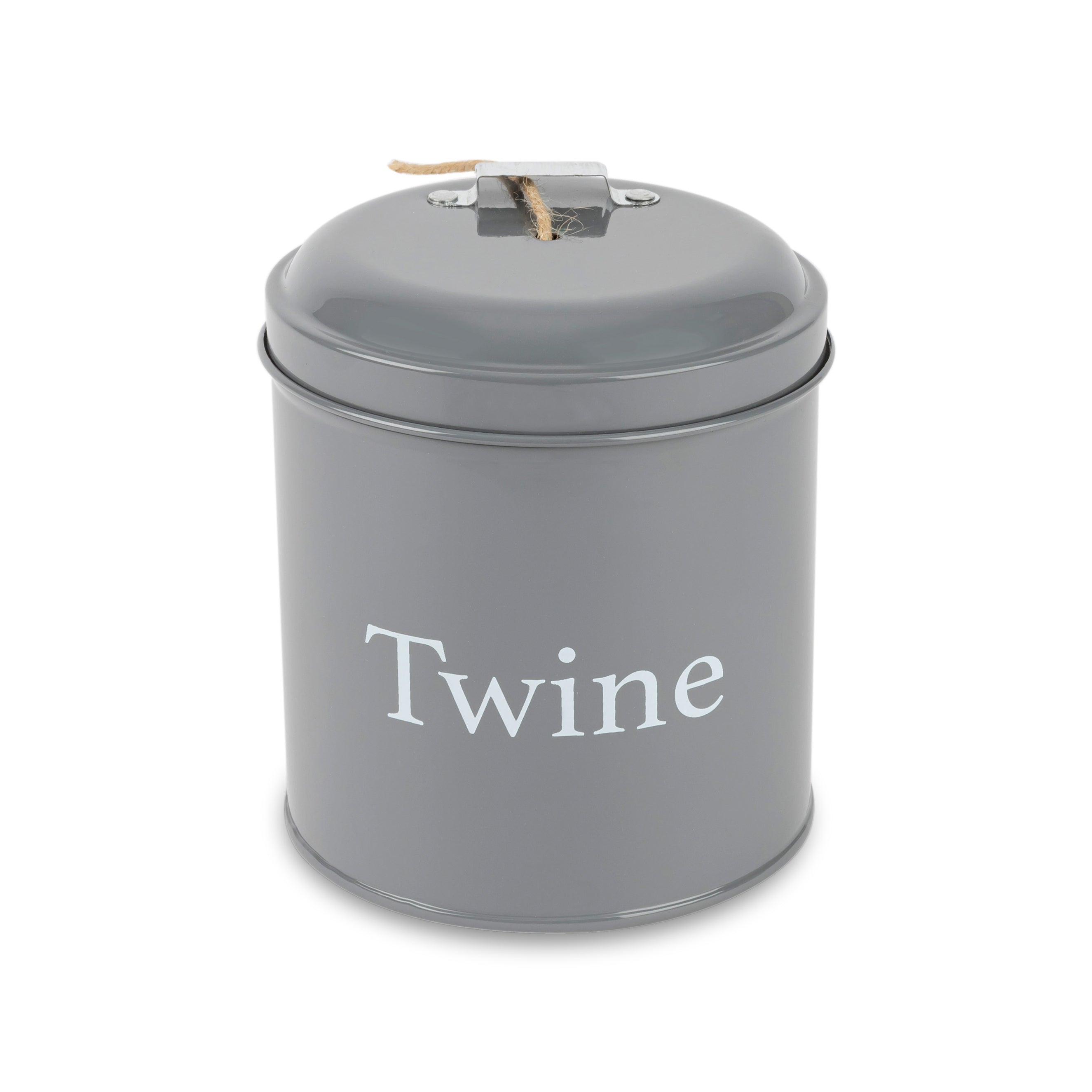 Thistlewood Classic Garden Twine Tin with Cutter - 140cm Natural Jute Twine for Gardening, Crafting & Gift Wrapping | Durable & Eco-Friendly String for DIY Projects, Plant Tying & Home Decor