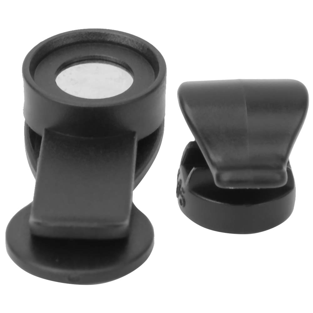Homeriy Magnetic Water Tube Clip - Heavy Duty Black Bicycle Water Bottle Holder for Outdoor Cycling, Hiking & Sports | Secure Straw Clip for Bike Hydration Packs & Sports Bottles