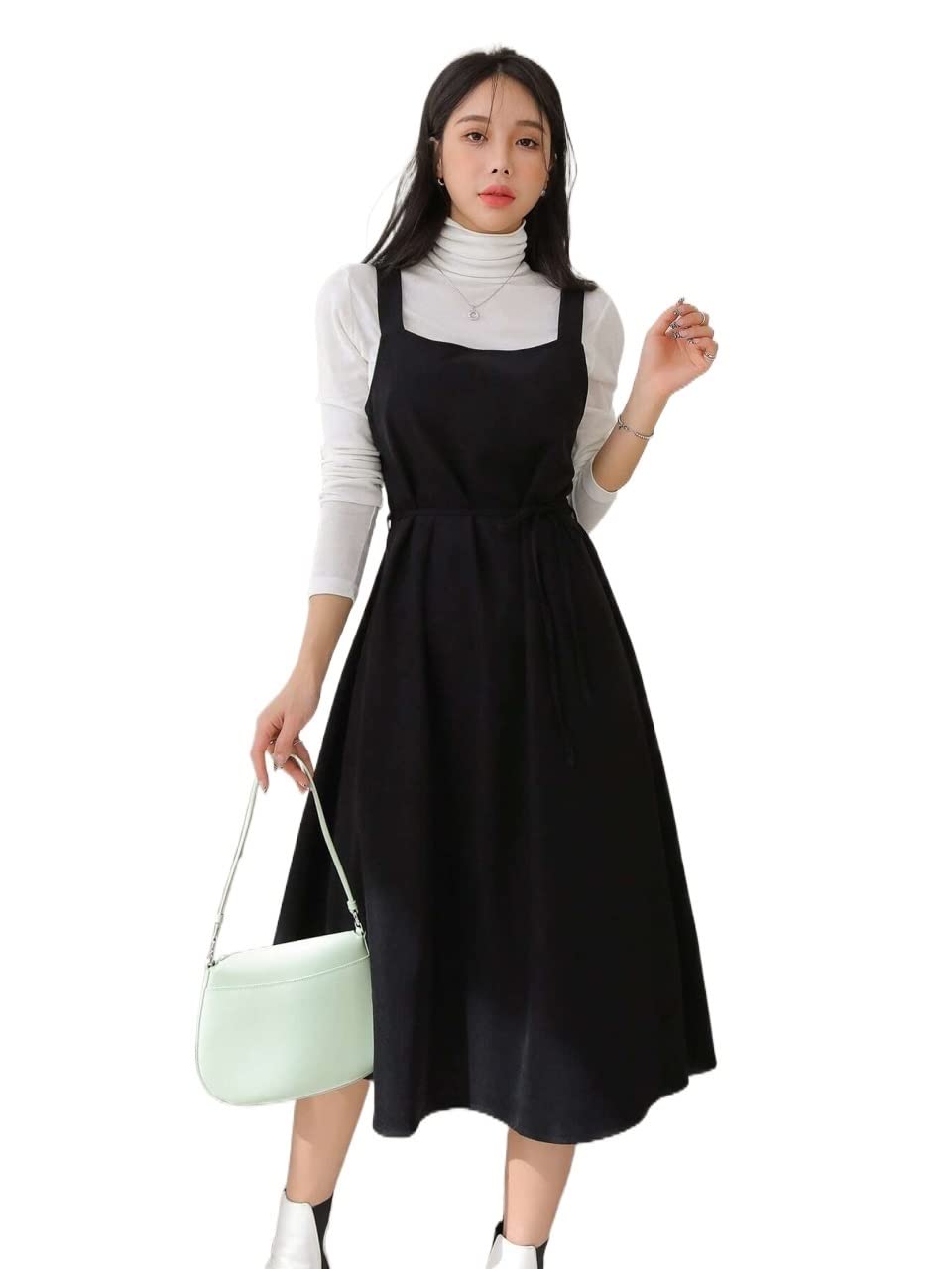 **2022 Women's Summer Dresses - Solid Color Belted Jumpsuit Romper | Casual, Beach, Vacation Outfit**