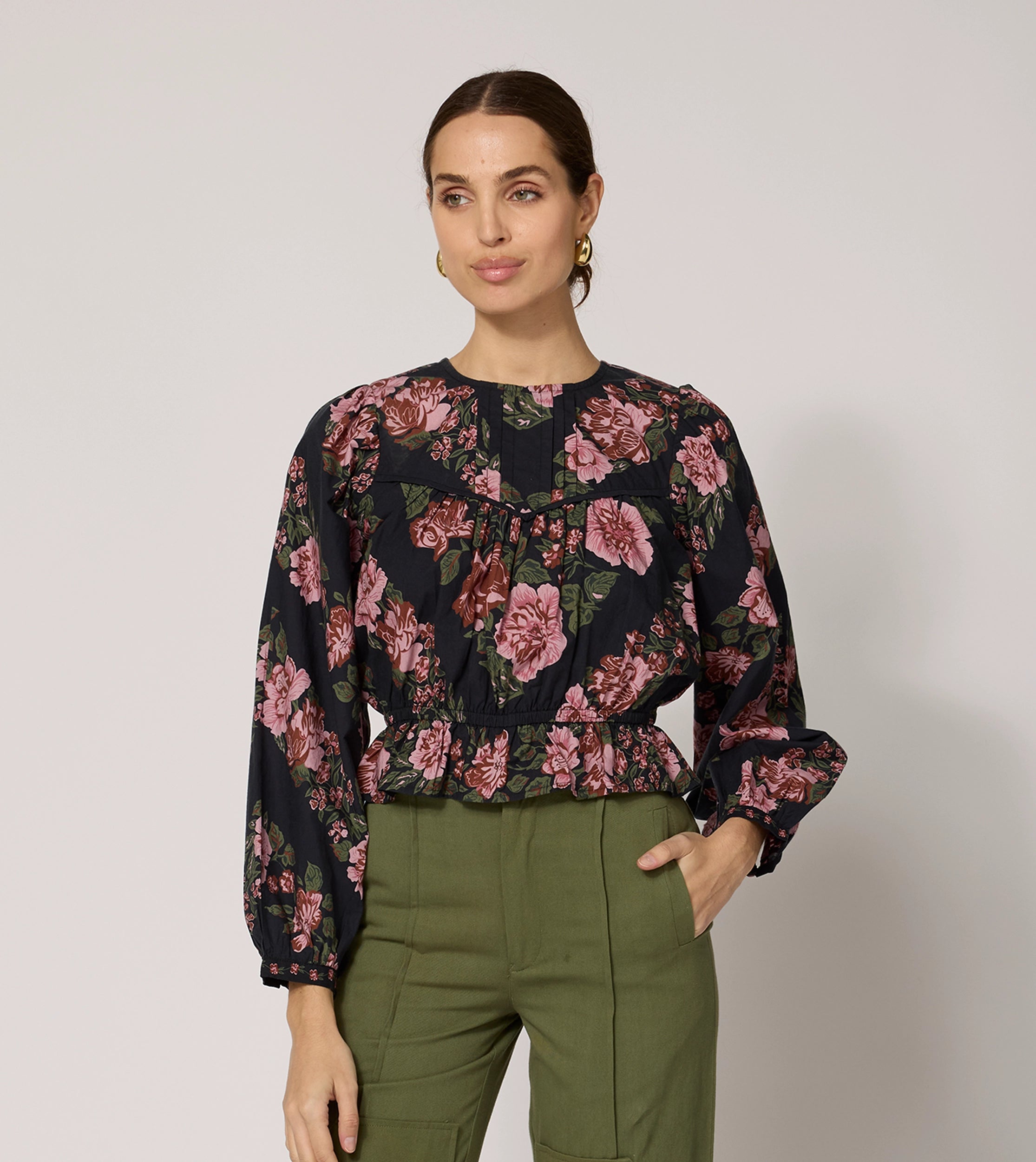 Bernadette Blouse | Juliet - Elegant Women's Fashion Top for Work & Date Night | Perfect for Office Wear, Cocktail Parties & Special Occasions