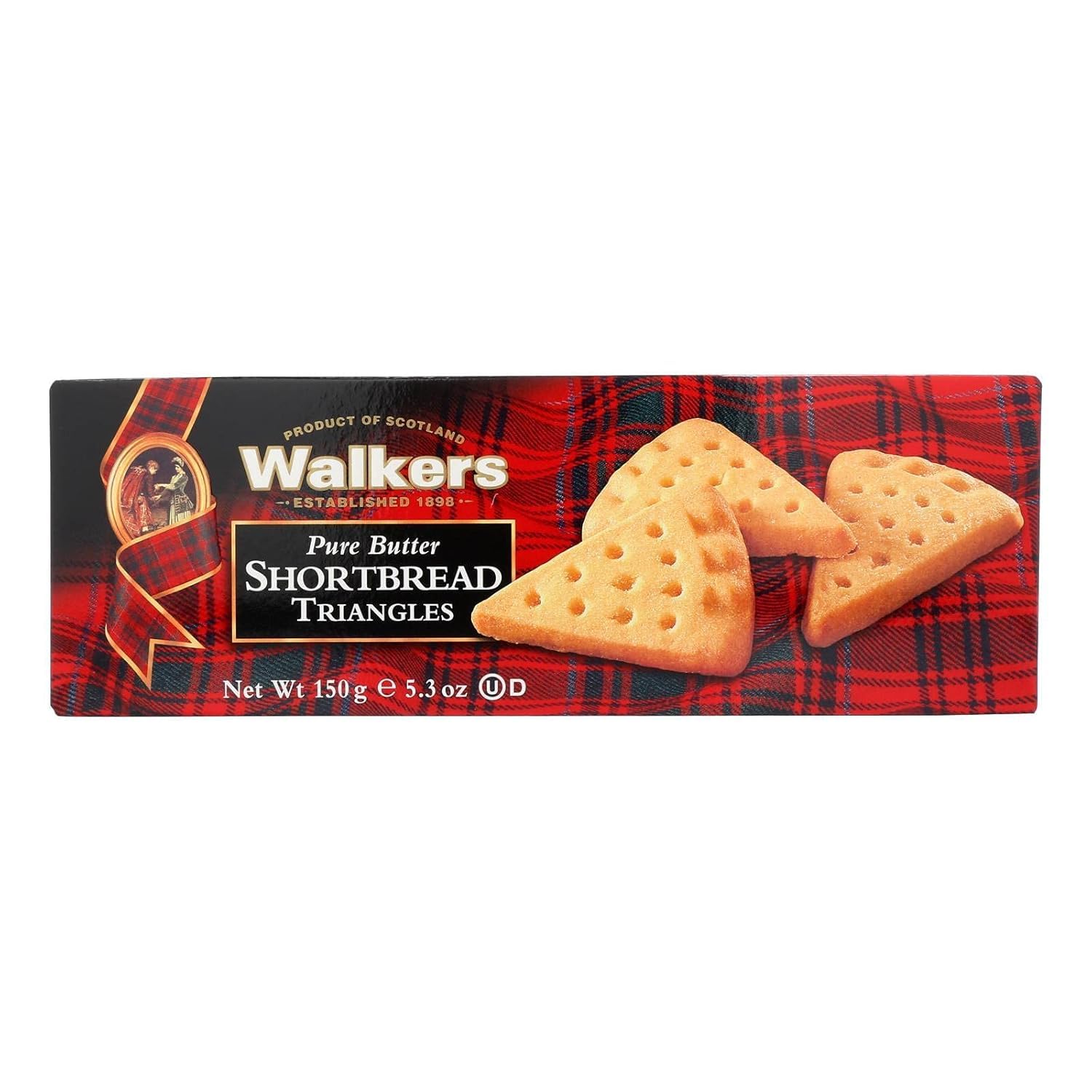 Delicious Shortbread Cookies Triangles - Pack of 12 | Buttery Scottish Biscuits for Tea Time, Gifts & Holiday Parties