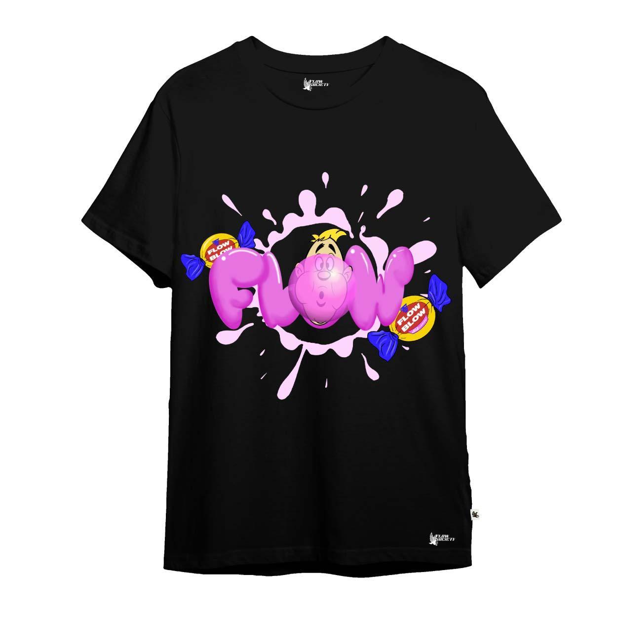 Trendy Youth Bubble Gum Graphic Tee Shirt - Soft Cotton Casual T-Shirt for Boys & Girls - Perfect for School, Parties & Everyday Wear