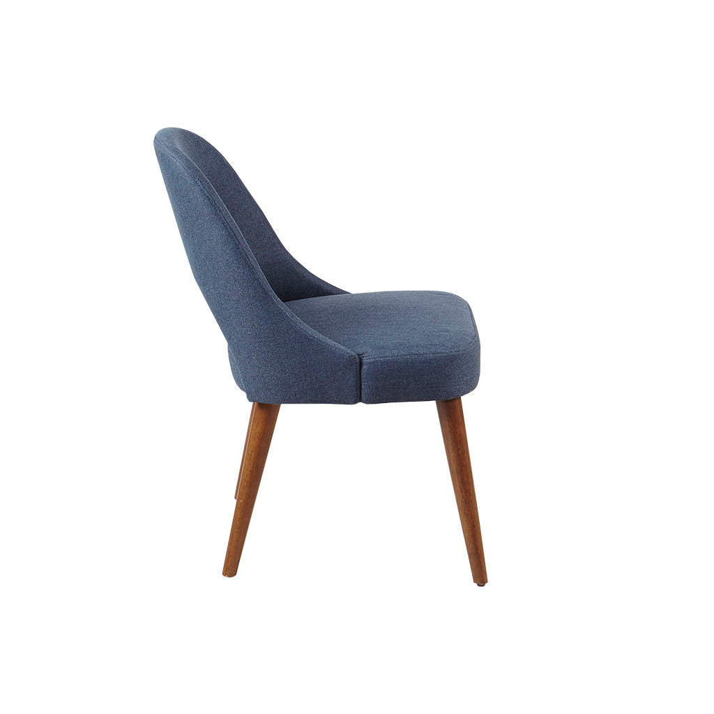 Modern Dining Side Chairs Set of 2 - Sturdy Wooden Kitchen Chairs with Padded Seat - Perfect for Dining Room, Breakfast Nook, Small Spaces & Home Office