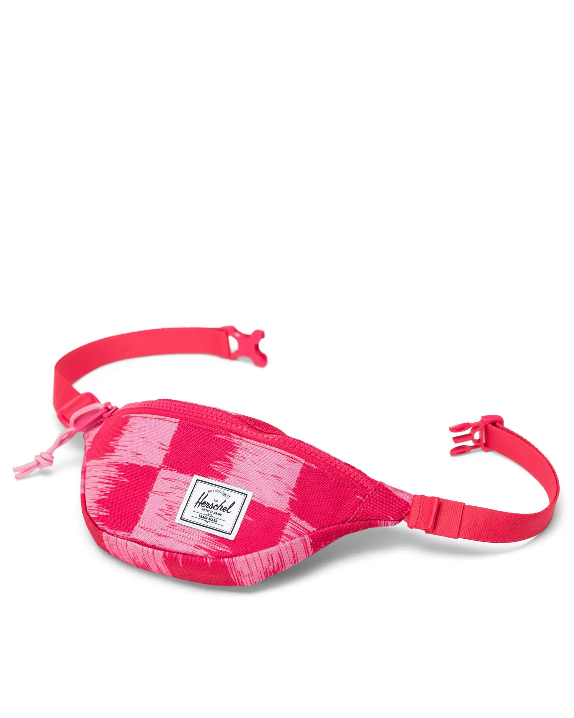 Herschel Heritage Hip Pack - Check Yourself Raspberry Little Waist Bag for Travel, Hiking & Everyday Use