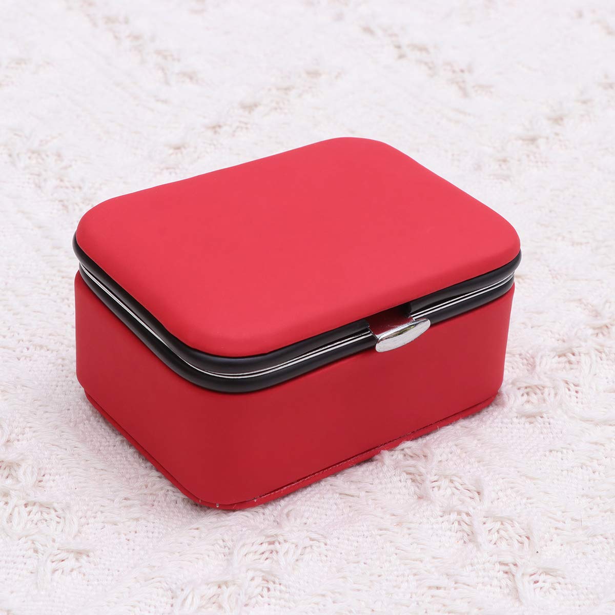 KESYOO Travel Jewelry Organizer Box - Portable Bracelet & Ring Holder Pouch for Women | Jewelry Display Tray & Storage Bag for Travel, Home, and Office Use