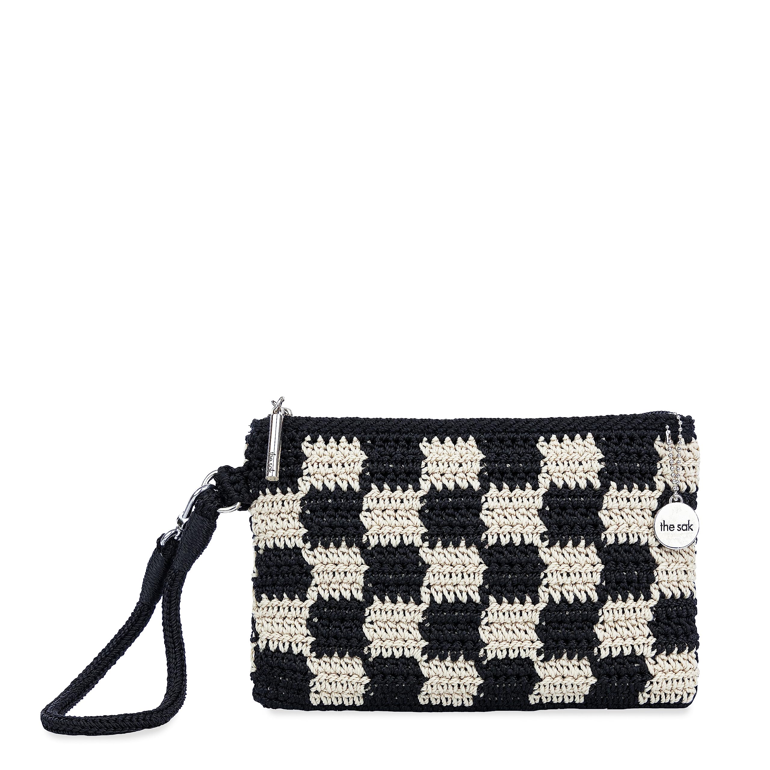 The Sak Vita Crochet Wristlet - Stylish Crossbody Phone Purse for Women | Perfect for Shopping, Travel & Everyday Use
