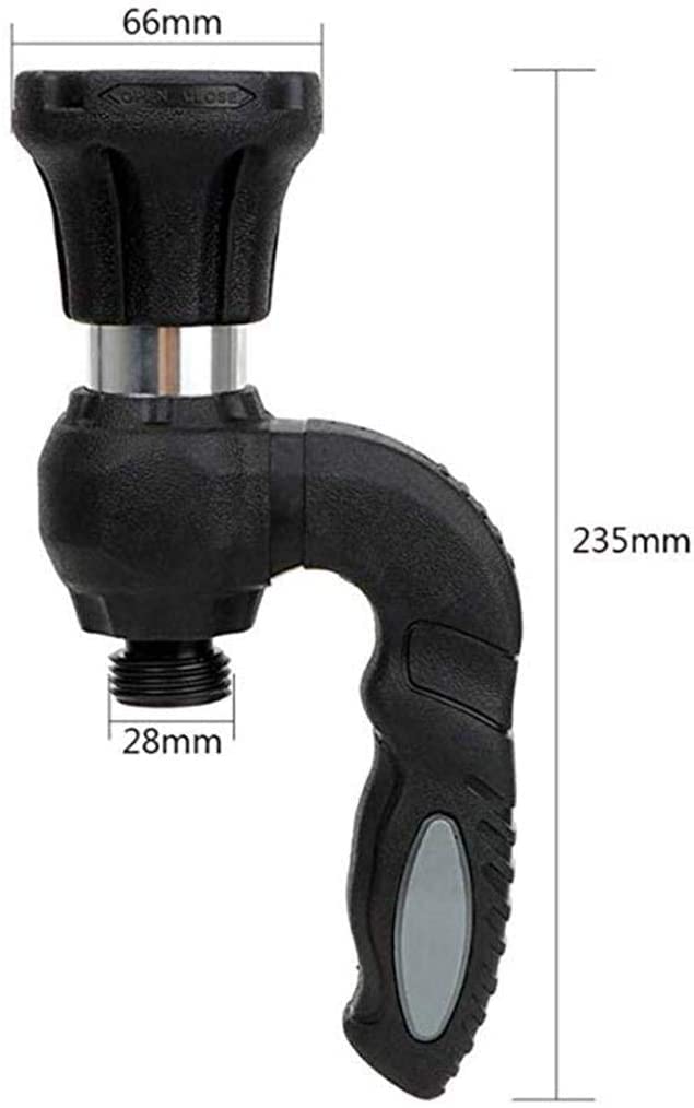 **Heavy Duty Garden Hose Spray Nozzle - Adjustable High Pressure Water Sprayer for Lawn, Plants, Car Washing - Perfect for Gardening, Cleaning & Outdoor Use**