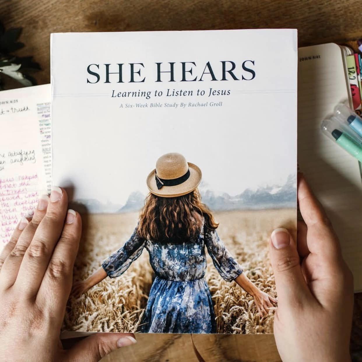 She Hears: Learning to Listen to Jesus - 6-Week Bible Study for Women | Christian Devotional for Small Groups & Personal Quiet Time