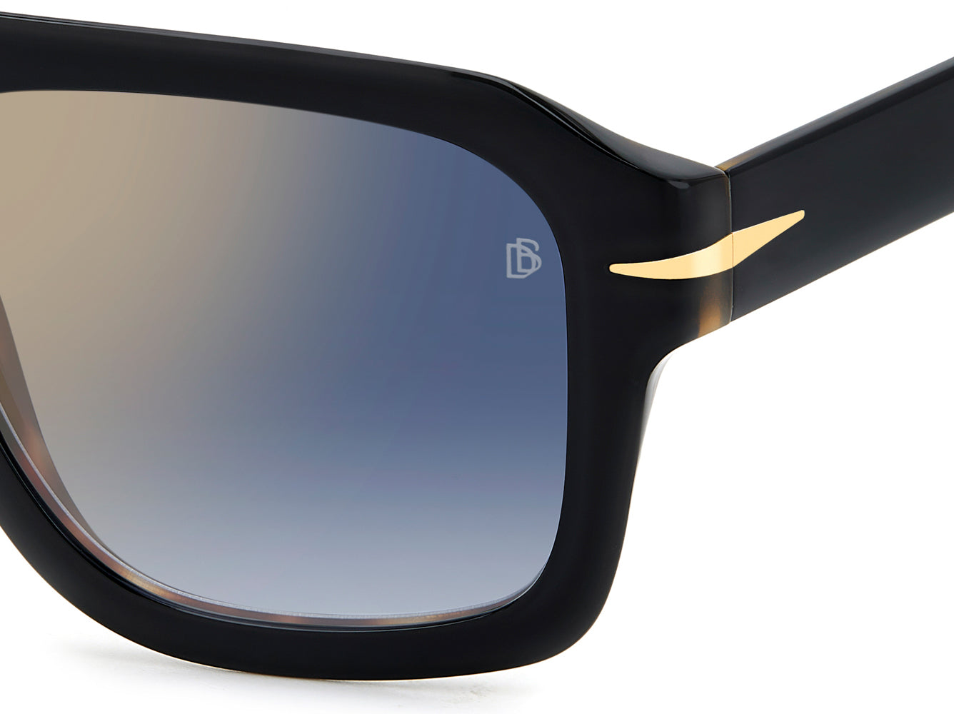 David Beckham DB7127/S Men's Sunglasses - Polarized UV Protection Aviator Style for Driving, Outdoor Sports & Fashion