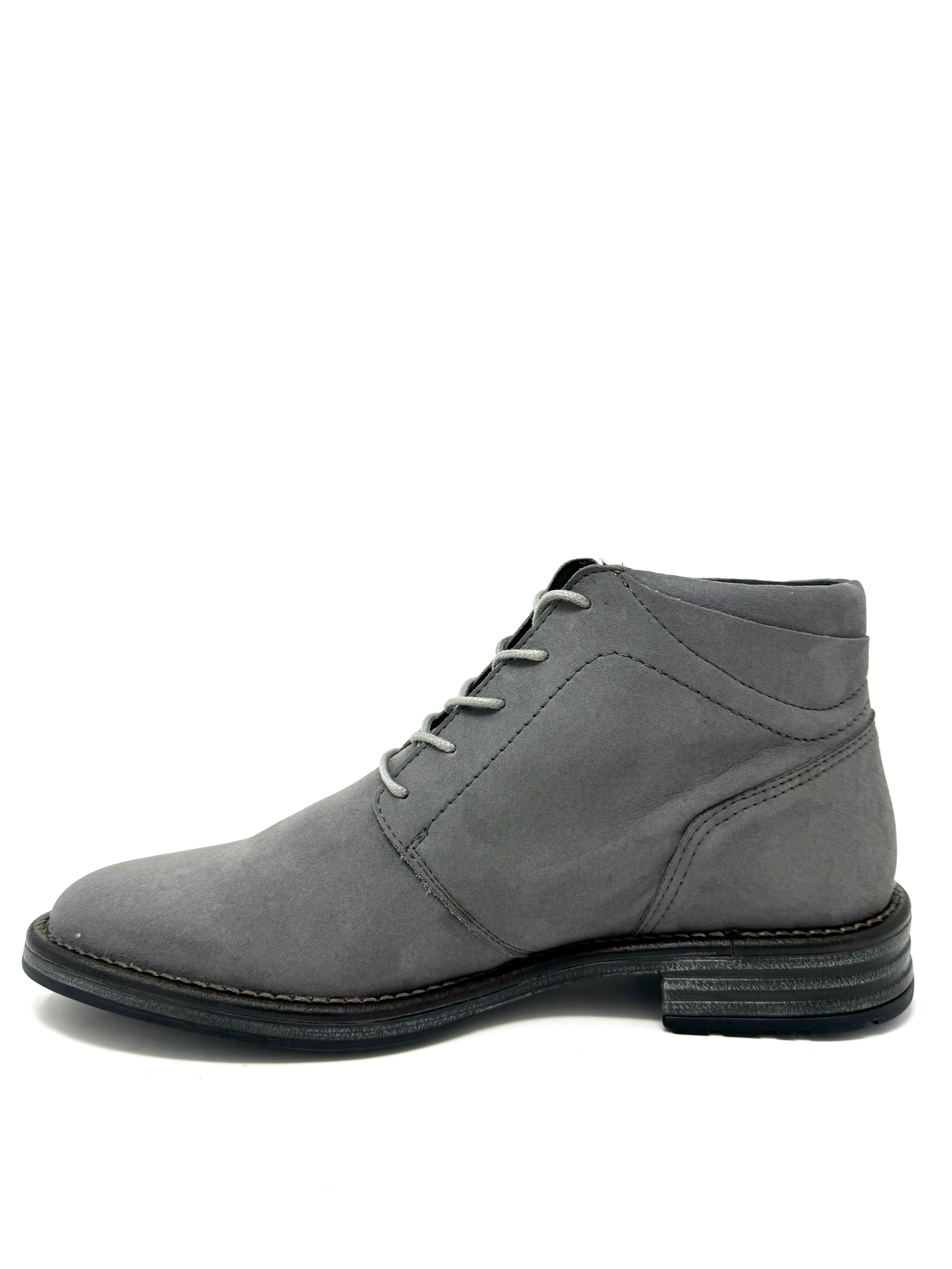 Novacas Fernando Grey Suede Boots for Men - Stylish & Comfortable Ankle Boots for Casual Wear, Outdoor Walking & Fall Fashion
