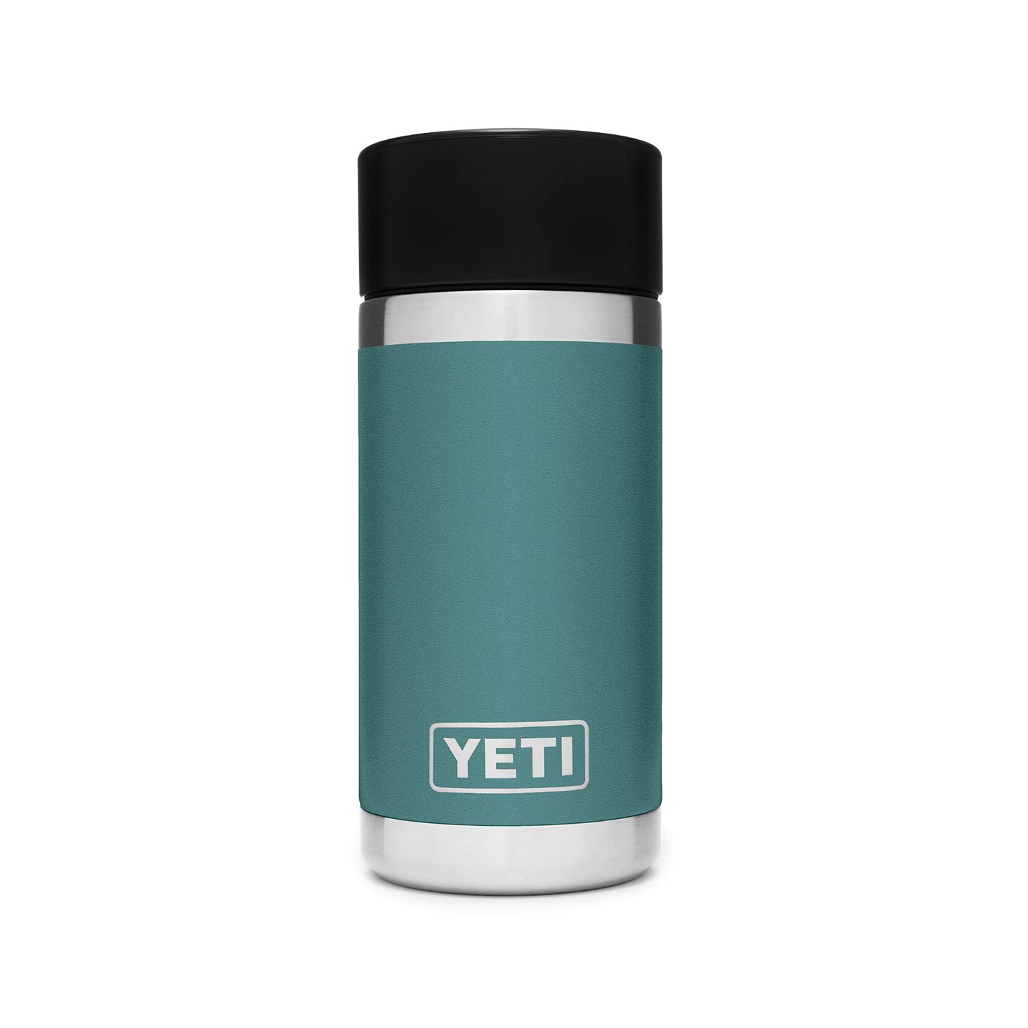 YETI Rambler 12 oz Stainless Steel Vacuum Insulated Water Bottle with Hot Shot Cap - Perfect for Hiking, Camping & Outdoor Adventures