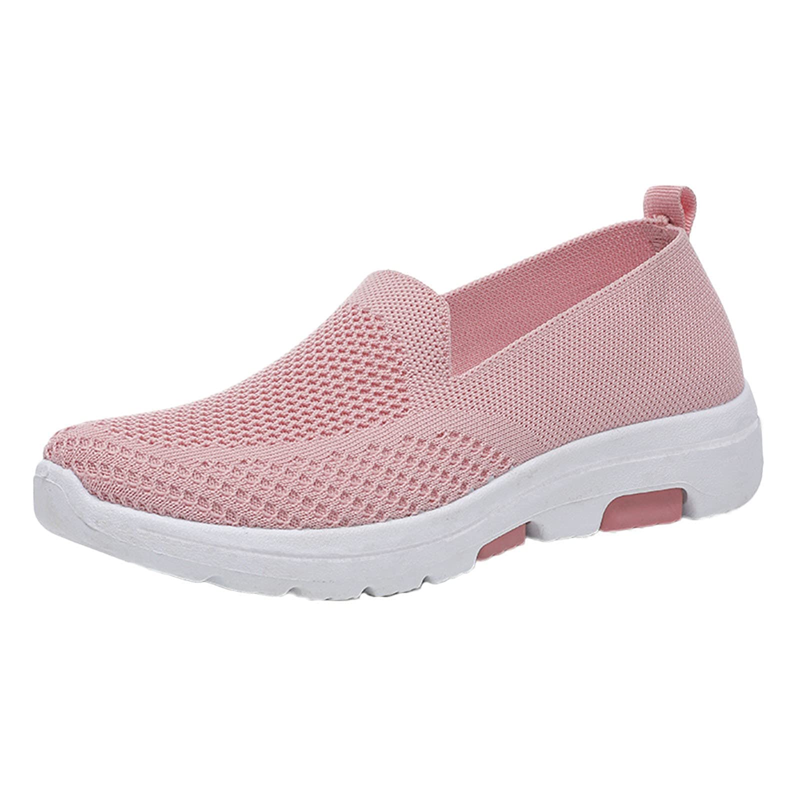 Women's Breathable Mesh Slip-On Sneakers - Lightweight Running & Walking Shoes for Women - Perfect for Gym, Workout, Jogging & Casual Wear