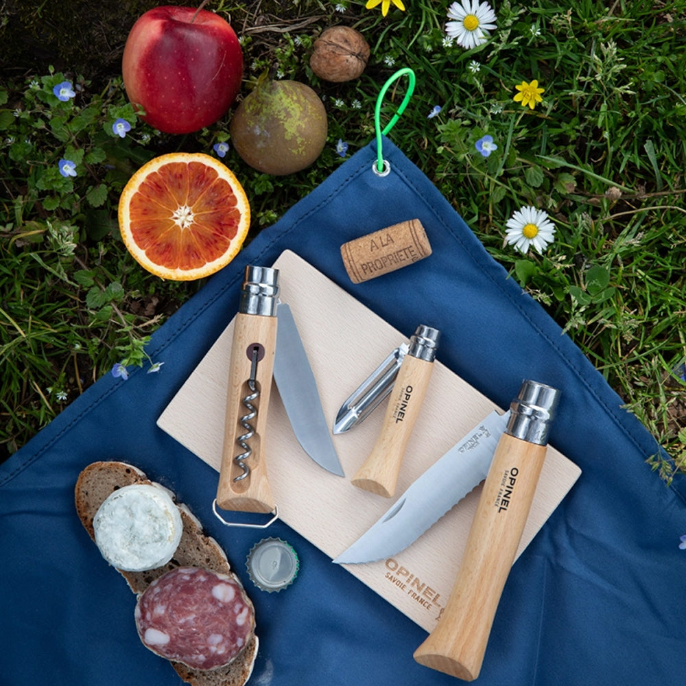 Opinel Nomad Cooking Kit - Compact Outdoor Camping Cookware Set for Hiking, Backpacking & Survival - Perfect for Campers & Adventurers