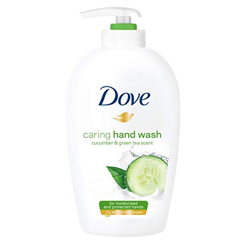 Dove Cucumber & Green Tea Scented Liquid Hand Soap - 8.45 Oz | Moisturizing & Gentle Hand Wash for Women & Men | Perfect for Home, Office & Bathroom Use
