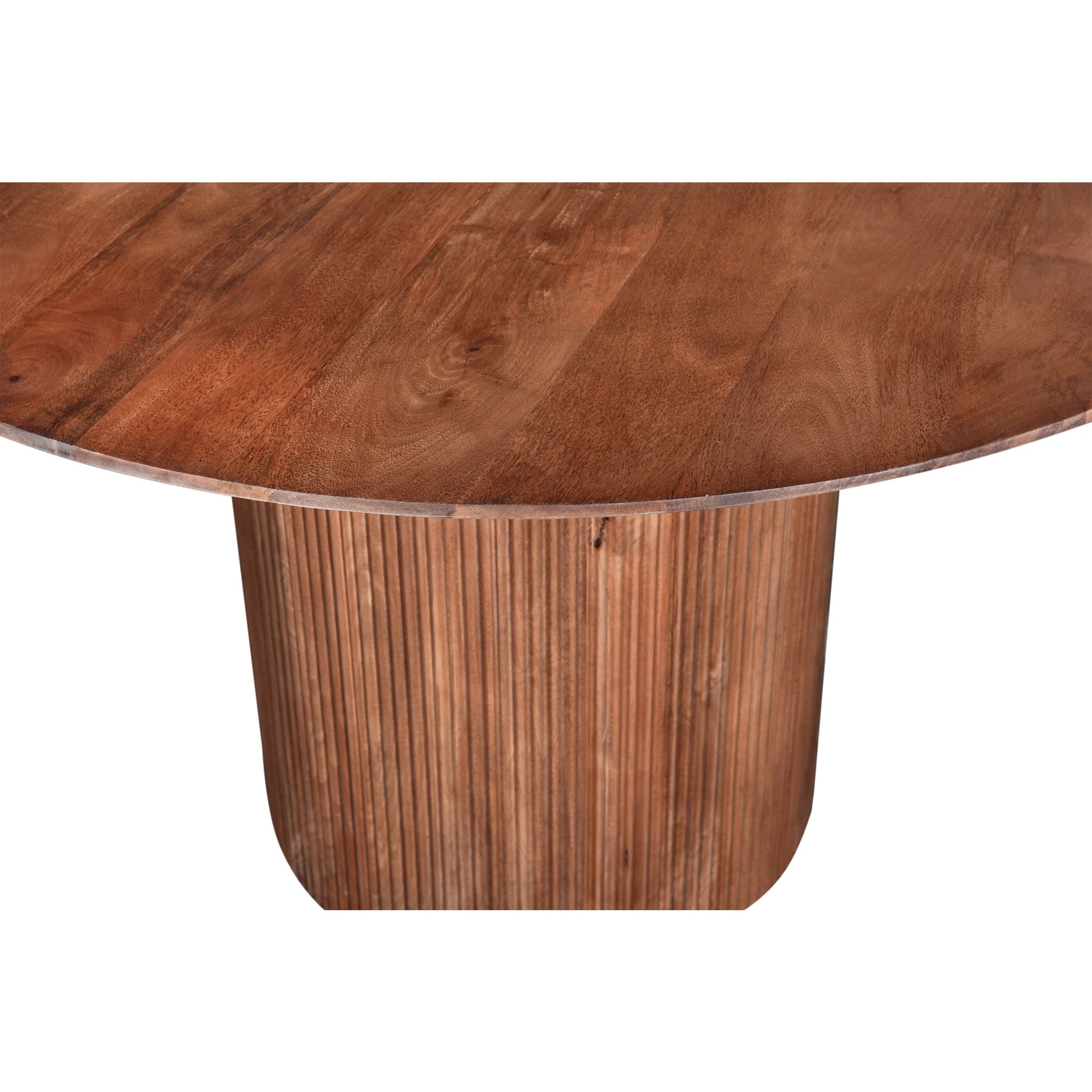 Baris Light Brown Dining Table - 82