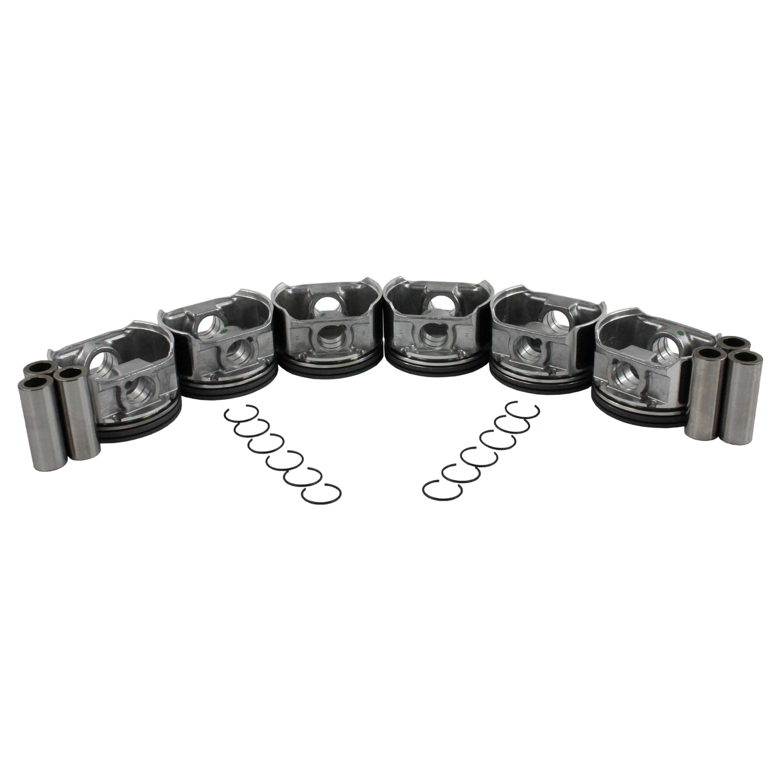 DNJ P140.40 Oversize Piston Set for 1998-2010 Chrysler 300, Dodge Charger & Avenger 2.7L V6 24V DOHC 2736cc Engine - Perfect for Engine Rebuild & Performance Upgrades