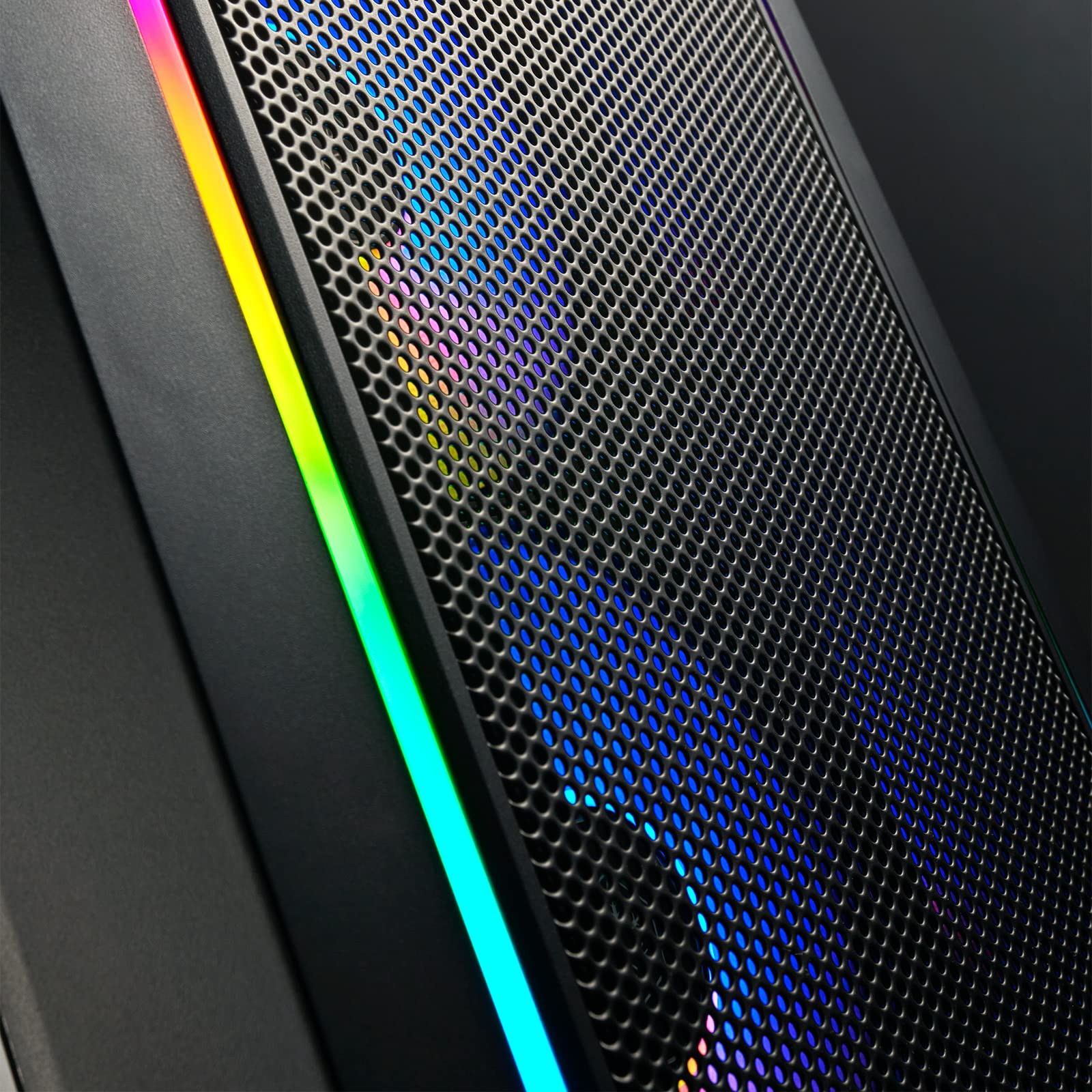 SilverStone FARA 312Z Micro-ATX Gaming PC Case with 3x ARGB Fans & LED Strips - High Airflow Compact Chassis for Gaming & Streaming Builds - Perfect for Esports, VR & Content Creation Workstations