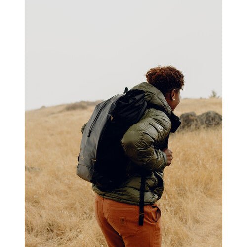 Peak Design 45L Outdoor Backpack - Waterproof Hiking Backpack for Travel & Photography Gear - Durable Black Daypack for Camping, Hiking & Adventure Travel