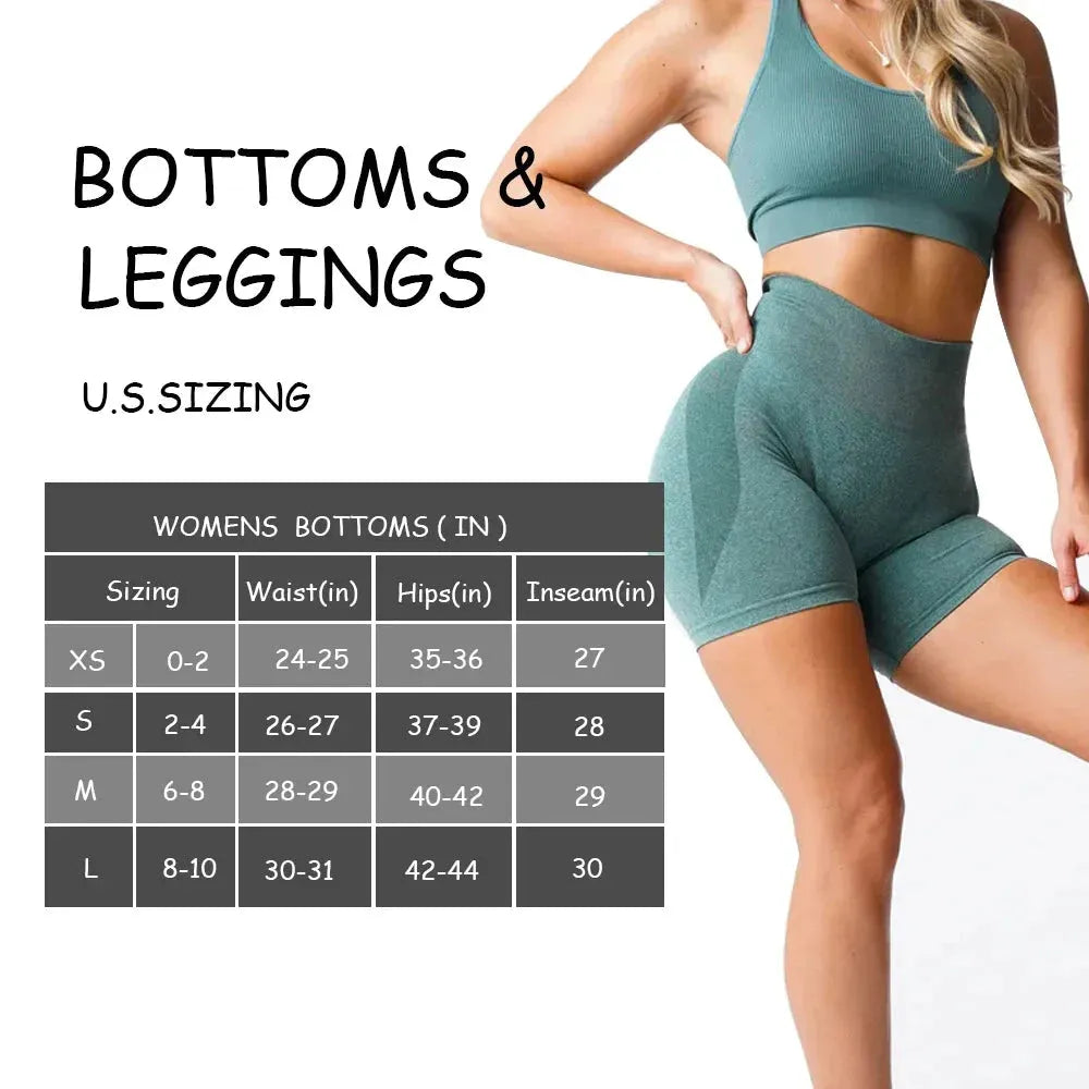 NVGTN High Waisted Seamless Shorts for Women - Smile Contour Yoga Biker Shorts | Perfect for Gym, Workout & Casual Wear