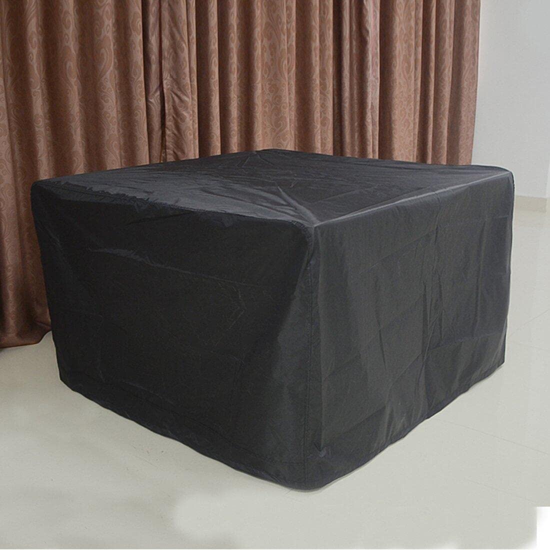 46x46x29 Inch Waterproof Square Patio Table Cover - Heavy Duty Outdoor Furniture Protector for Dining Tables, Dust & Weather Resistant with Storage Bag - Perfect for Garden, Deck, Balcony & Indoor Use