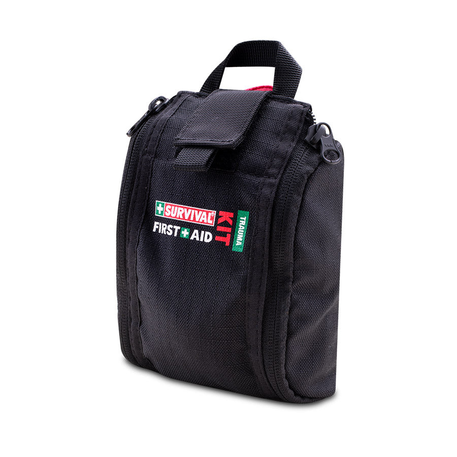 Premium SURVIVAL Trauma First Aid KIT - Emergency Medical Supplies for Outdoor Adventures, Camping, Hiking & Disaster Preparedness