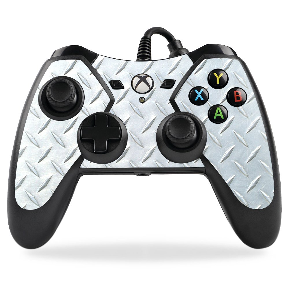 MightySkins Protective Skin Cover for PowerA Pro Ex Xbox One Controller - Diamond Plate Design | Durable Vinyl Wrap for Gaming Protection | Perfect for Xbox One, Xbox Series X/S Controllers | Great for Gaming, Streaming & Esports Tournaments