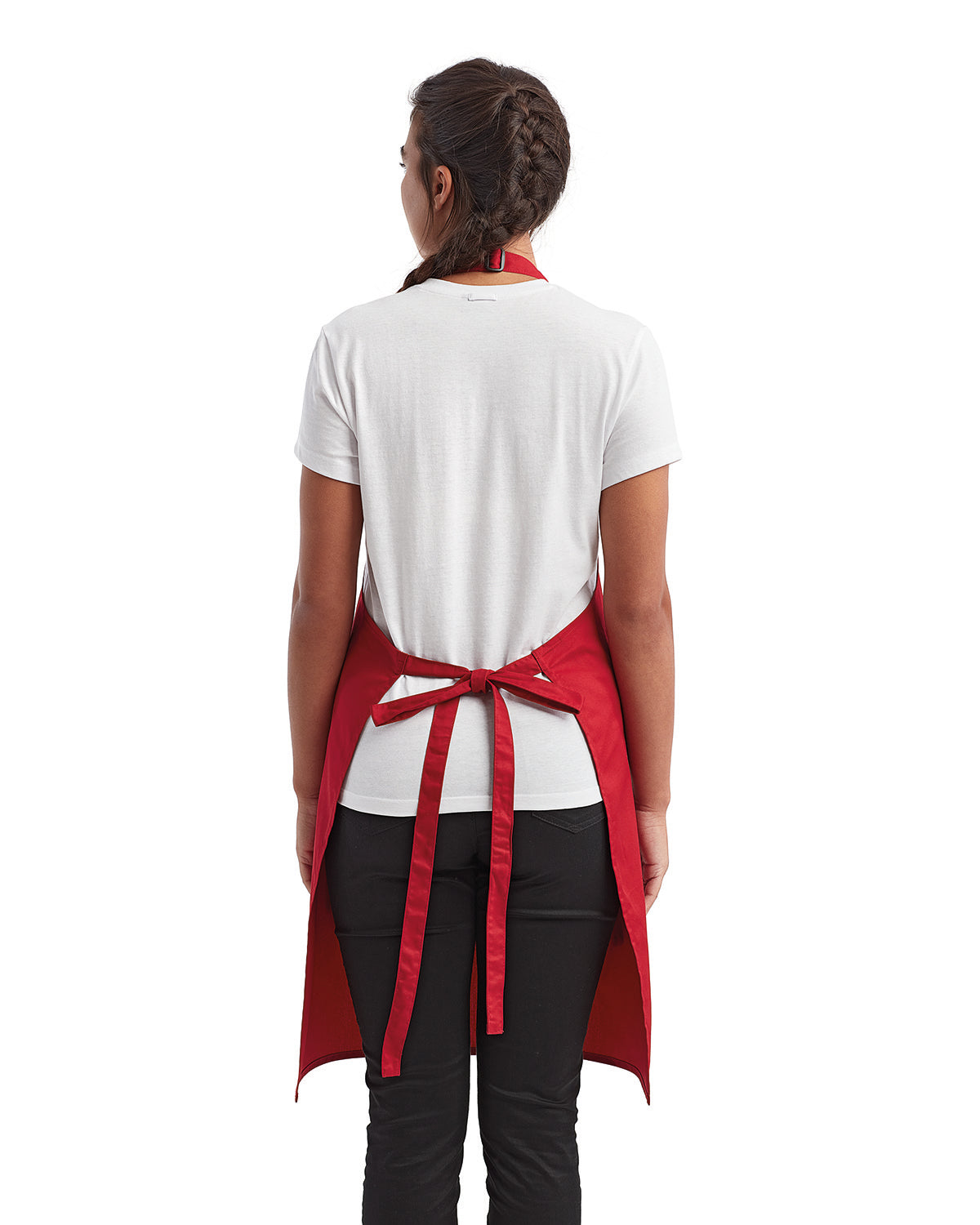 Reprime RP154 Unisex Recycled Bib Apron with Pocket - Eco-Friendly Kitchen & BBQ Apron for Cooking, Grilling, Gardening & DIY Projects | Artisan Collection