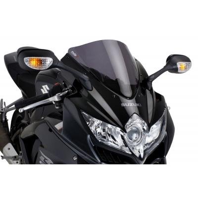 Puig 4628W Clear Standard Windshield for Motorcycles - Durable & Scratch-Resistant for Road Trips & Commuting