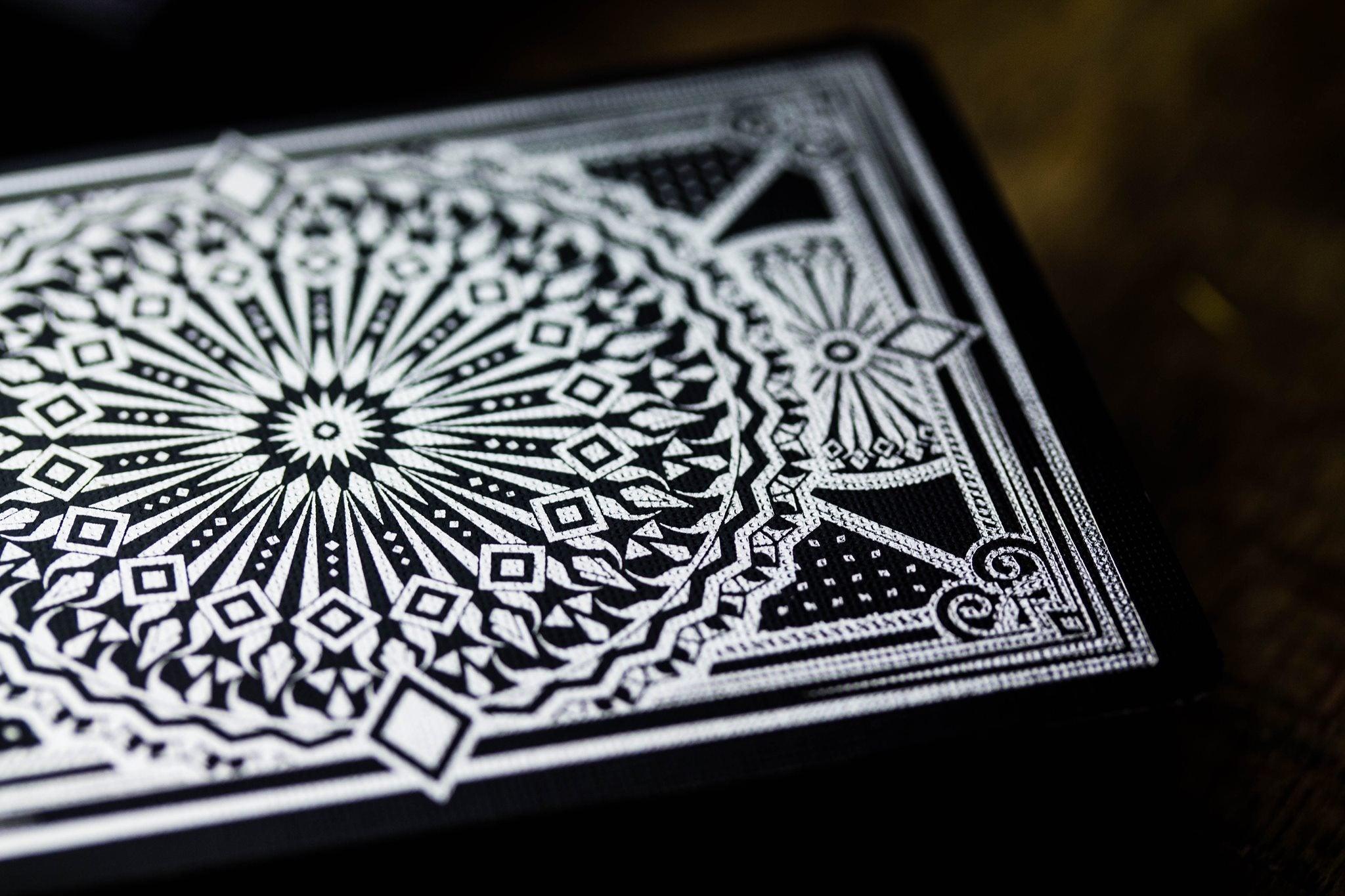 Premium Black Diamond Tally Ho Playing Cards - Luxury Poker Deck by Kings Wild Project - Perfect for Magic Tricks, Cardistry & Casino Night Games