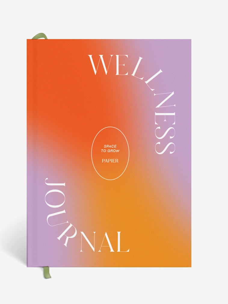 Papier Wellness Journal - Warmth | Guided Self-Care & Gratitude Journal for Mindfulness Practice | Perfect for Daily Reflection, Stress Relief & Personal Growth